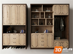 Shoe cabinet Skp Files